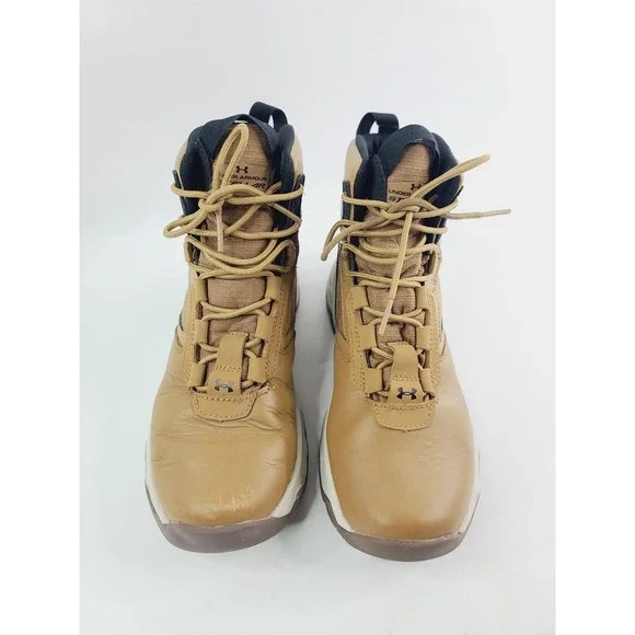 Under Armour  Hiking Boots, Youth Size 5 Youth, Tan - Picture 2 of 8
